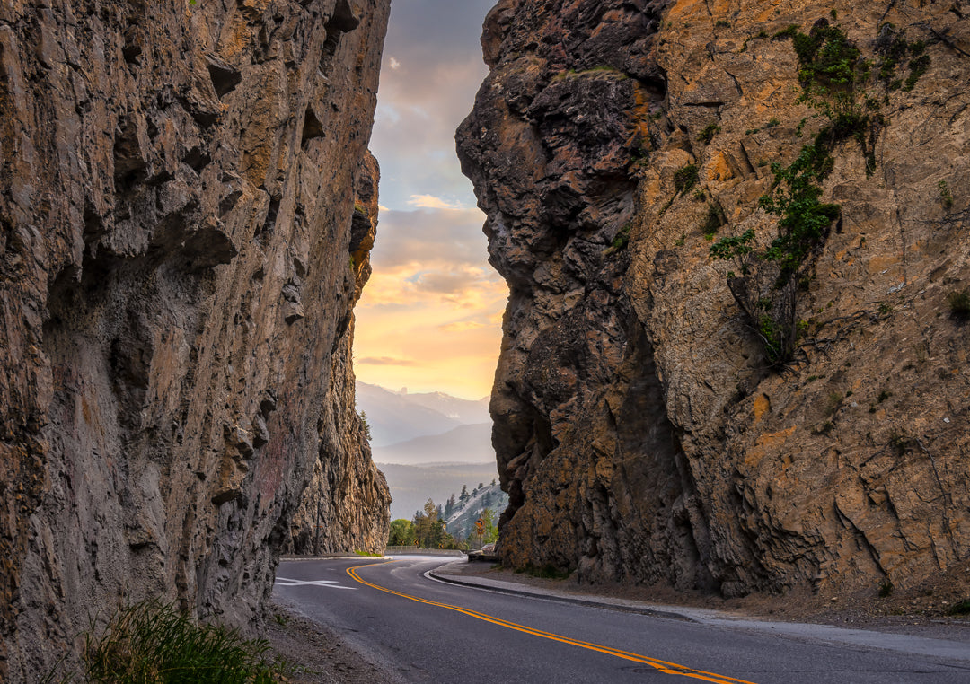 Sunset at Sinclair Canyon